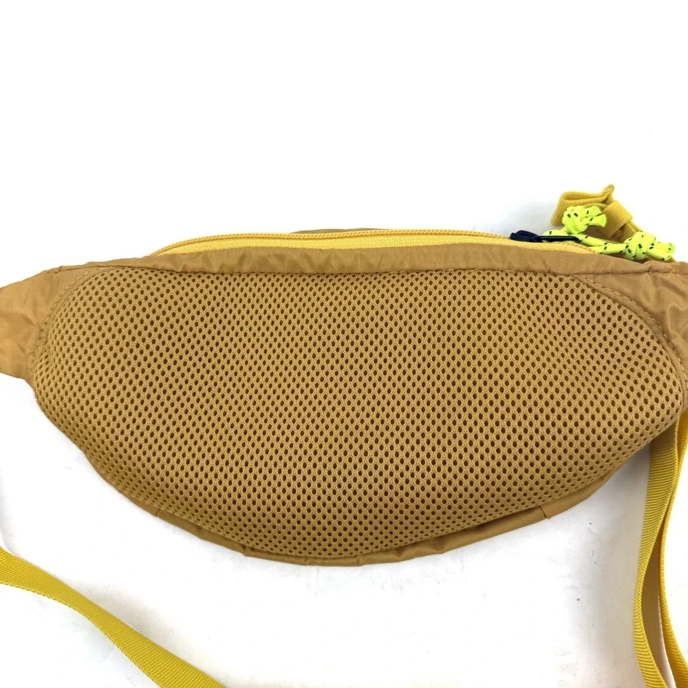 LL Bean Stowaway Bag Yellow Nylon Waist Pack Ultralight Outdoor Hiking‎ New